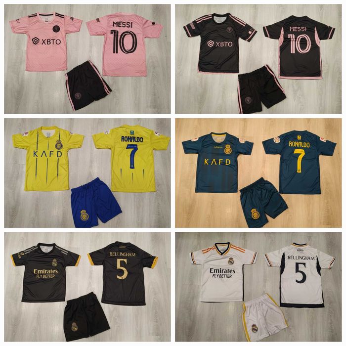 Екипи Роналдо меси неймар  мбапе Белингам Кейн Винисиус промо