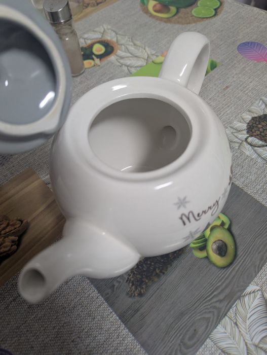 Ceainic cu tematica de Craciun