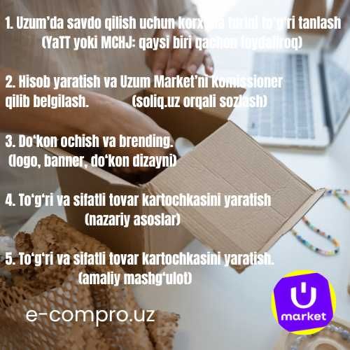 Uzum Market va Yandex Market infografika dizayn sifatli va hamyonbop