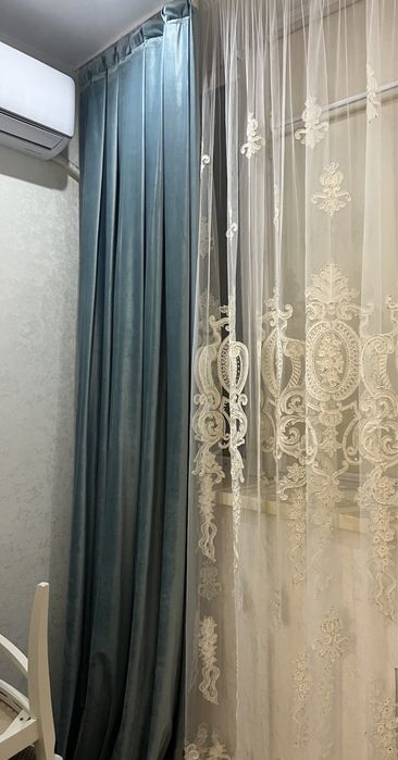 Шторы велюровые