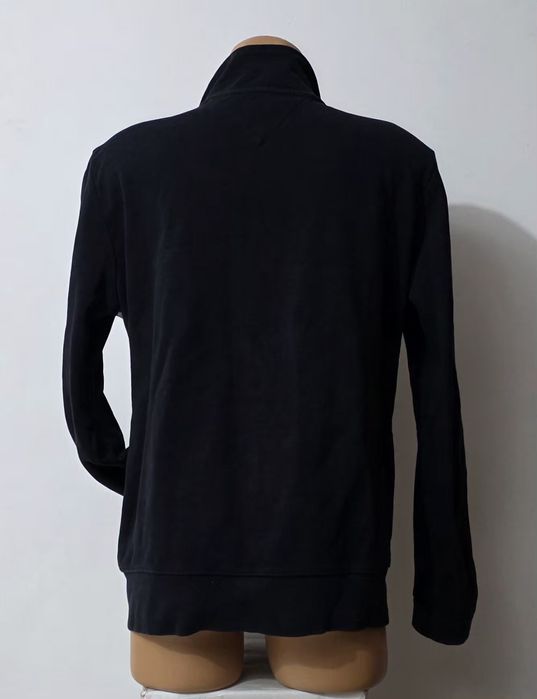 Jacheta casual Tommy Hilfinger 100% bumbac, bluza cu fermoar, Nr. L