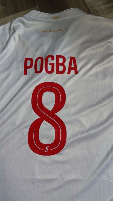 Kit AS Monaco Pogba nr 8 Tricou Fotbal