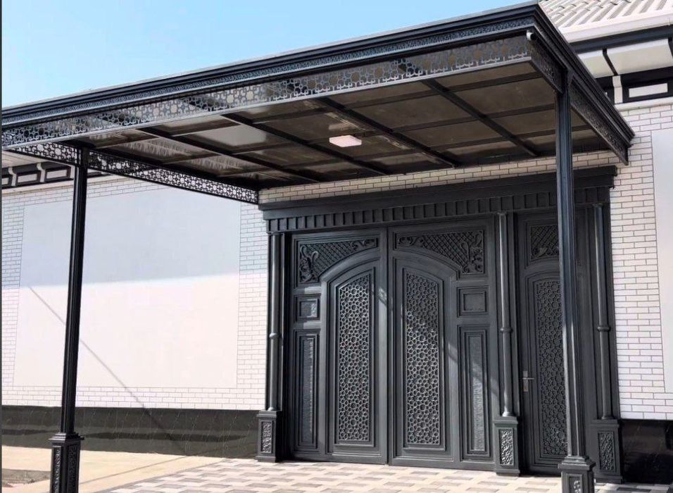 Навесы, решётки, металлические ворота премиум-класса