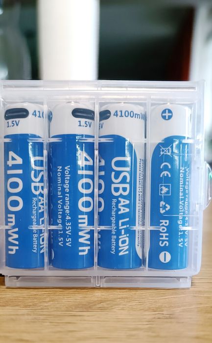 Презареждащи батерии АА / rechargable AA batteries