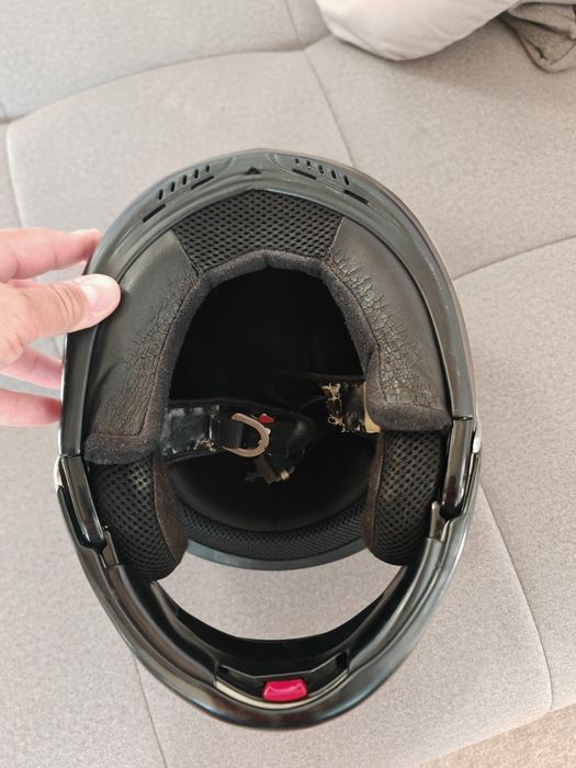 vand cască open face Peugeot,xl mărime, gri.