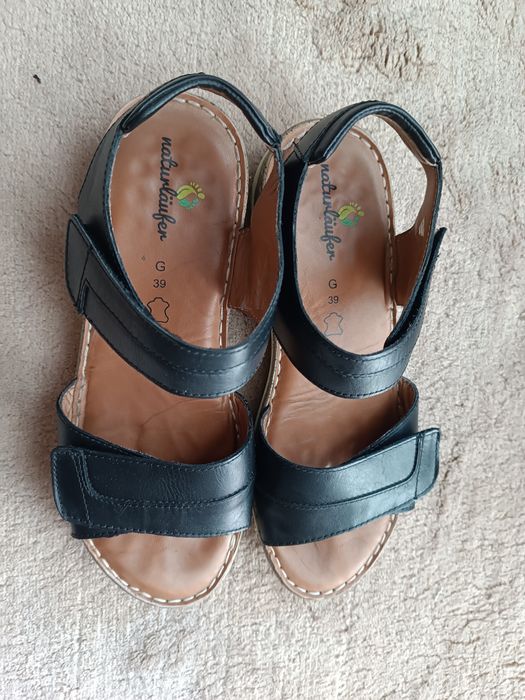 Черни дамски сандали