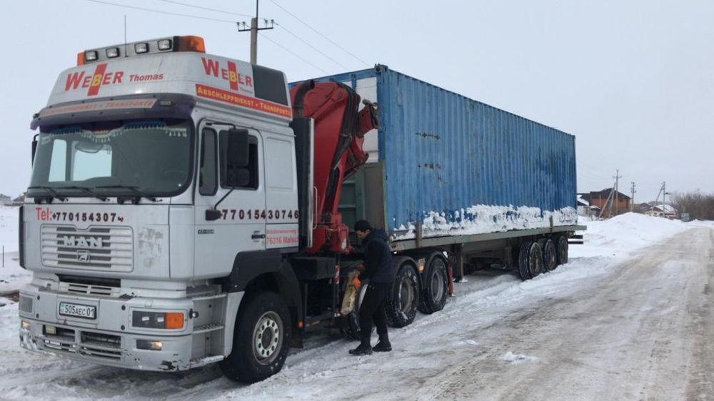 Услуги манипулятора, манипулятор, контейнеровоз