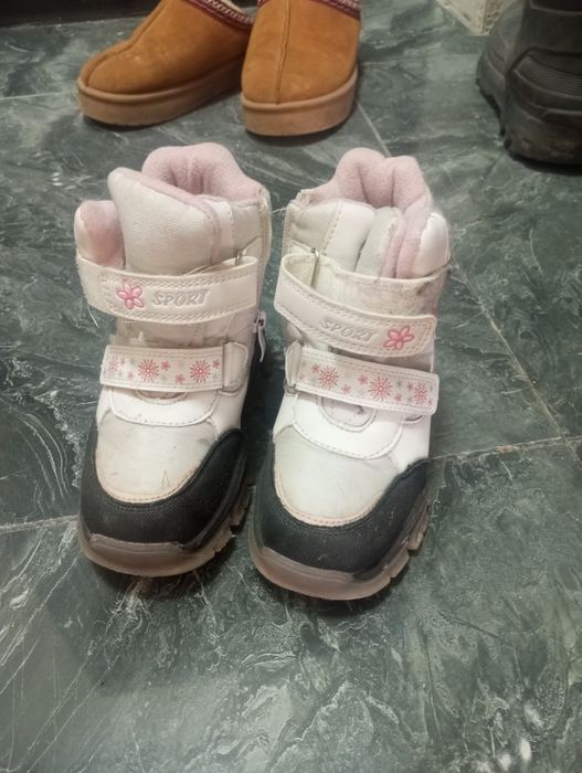 Зимние сапоги на девочку 28 размер