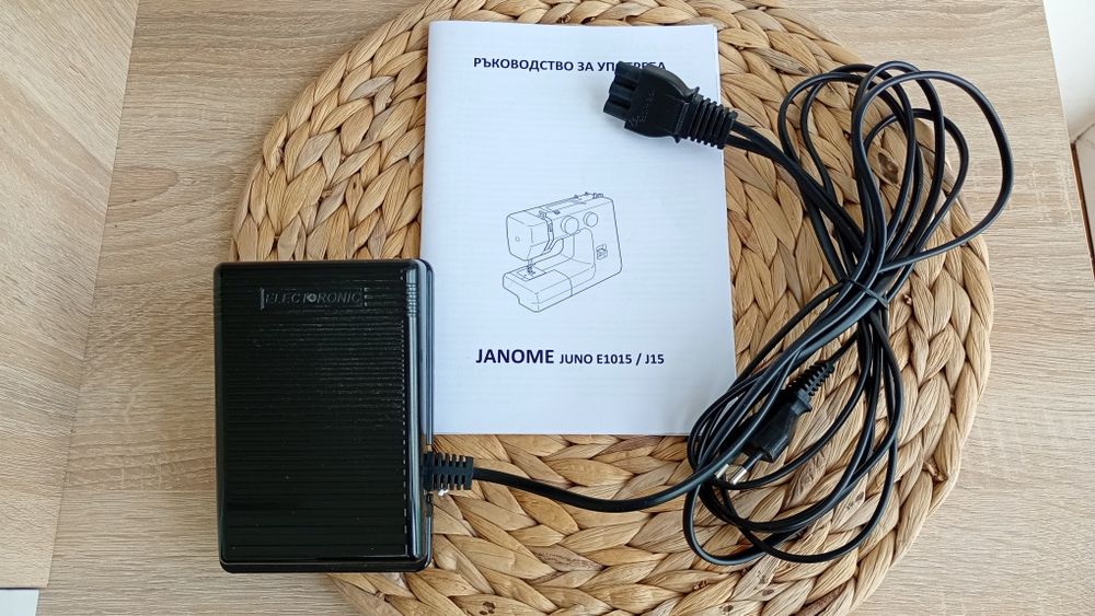 Шевна машина JANOME JUNO E1015 в гаранция