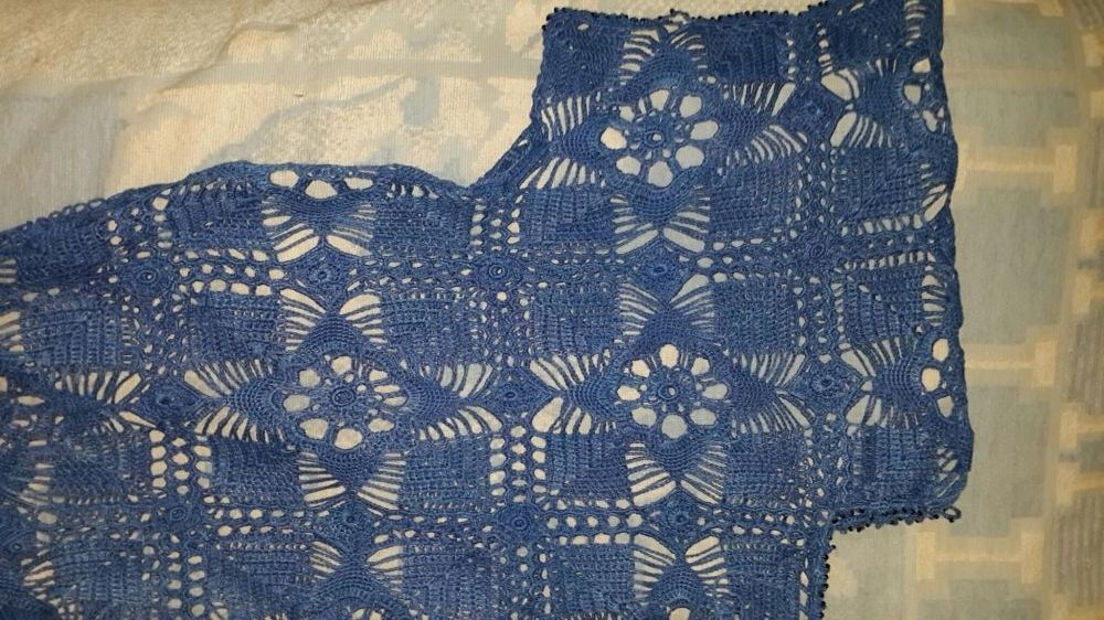 Вязаная туника. Крючок.