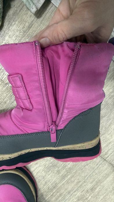 Сапожки на девочку, 31 размер, очень теплые