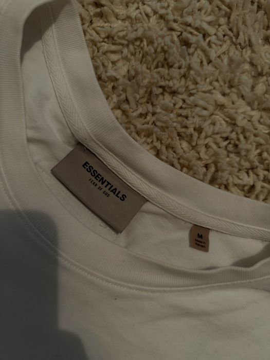 tricou essentials alb