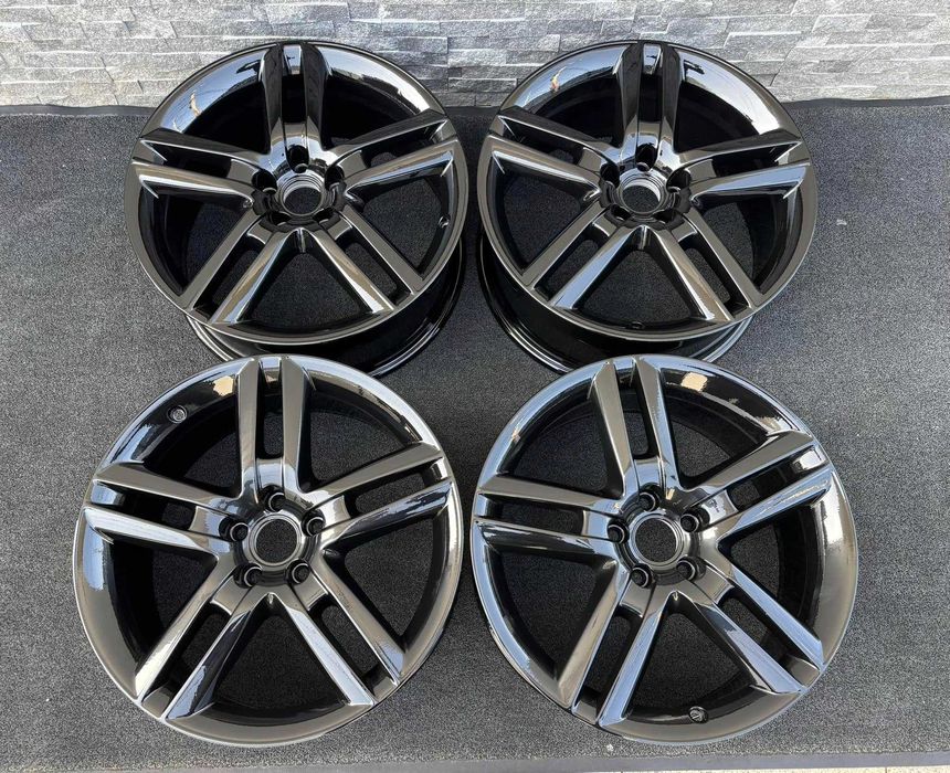 Jante r19 5x112 originale audi negru A4 A6 Q5 vw tiguan passat skoda