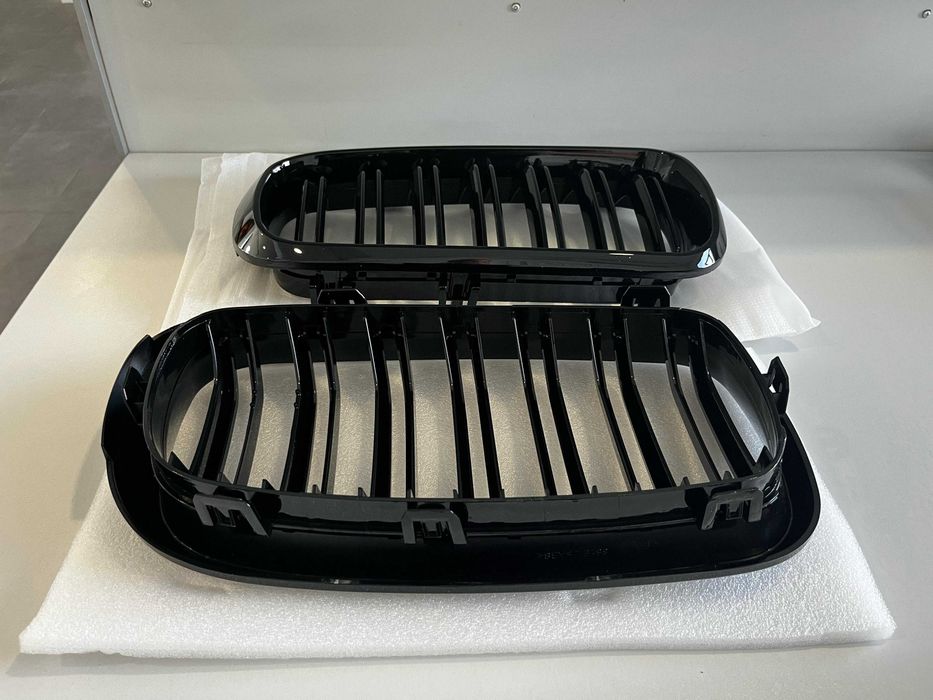 Grile Duble M Negru Lucios Bmw X5 X6 F15 F16