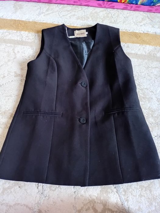 жакет чёрный качественный