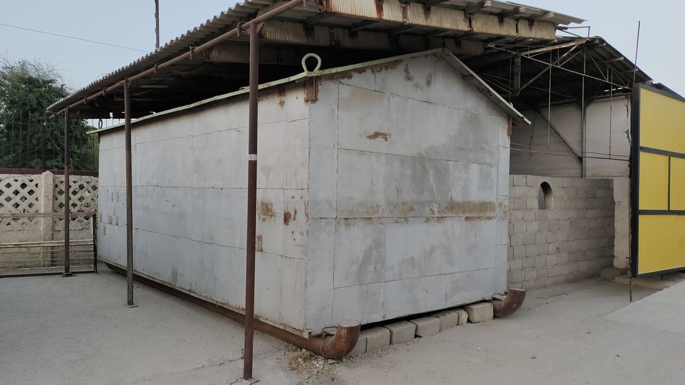 Вагончик вахтовый на салазках