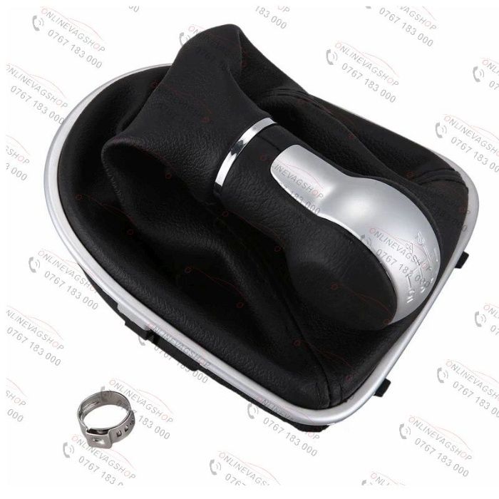 Nuca piele cu manson schimbator 5-6 viteze Seat Leon 1P, Altea, Toledo