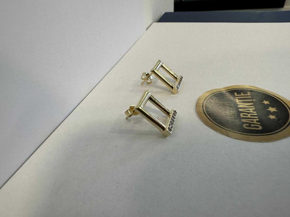 Cercei Aur 14K 2.82g (ECA 39 / B.18508.1)-Garantie 2 ani!