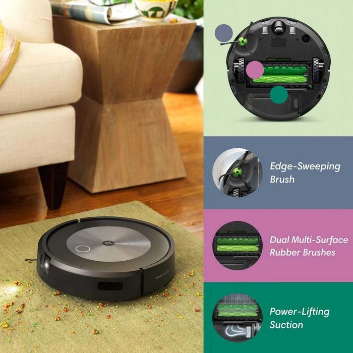 Прахосмукачка iRobot Roomba j7 Предна камера с AI 10 карти