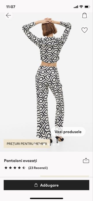 Pantaloni vaporosi HM