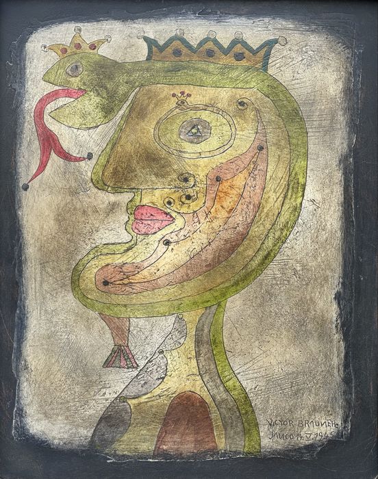 Tablou semnat Victor Brauner
