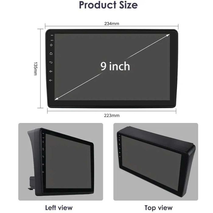 FIAT Ducato, CITROEN Jumper, PEUGEOT Boxer 9" 2006-2016 Навигация