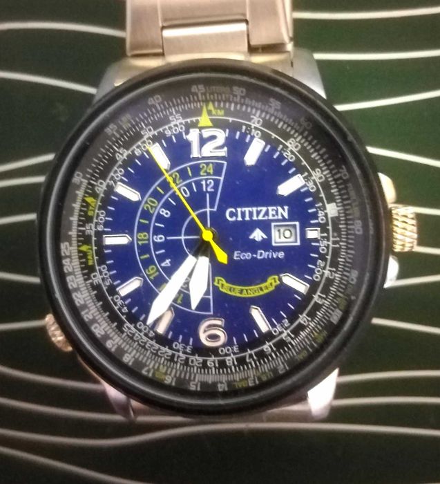 Ceas Citizen Nighthawk, Eco-Drive, 42mm, nou