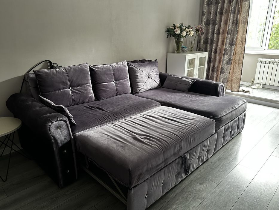 Срочно продам диван бархат, алматы
