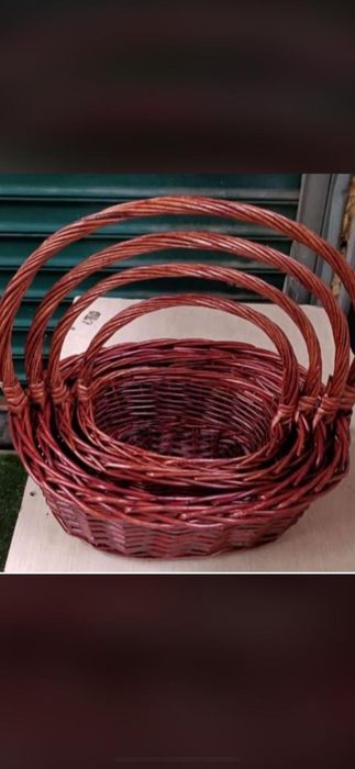 Корзина плетенные