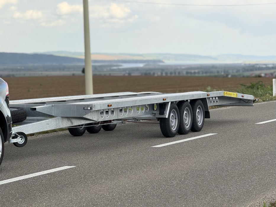 Vand sau Inchiriez Platformă 3500 kg dublă (8,5m) Gala Taurus DE ÎNCHIRIAT!