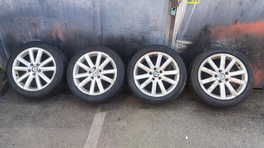 лети джанти 17 цола, 5х112м, 7.5J, ET45, 57.1m, WV, Audi, Skoda