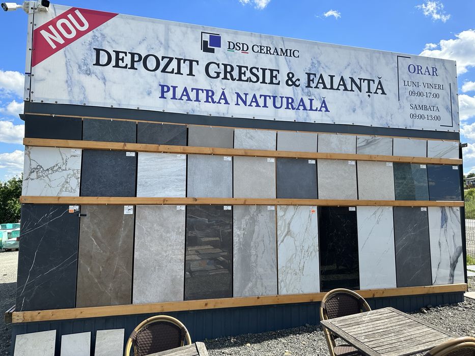 Depozit Gresie • Piatra • Mozaic • Lastre • piatra ornamentala • DSD