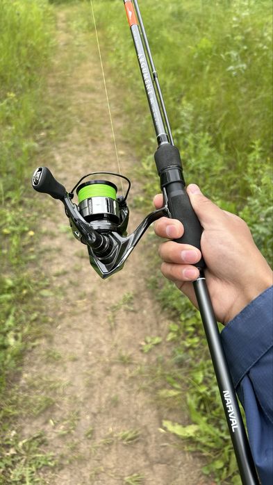 Продам спининг Narval Argument  катушка Vanquish c2500s