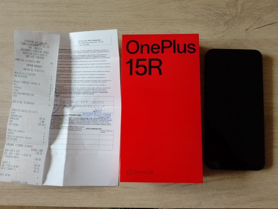 Oneplus 15R 512/12гб рам