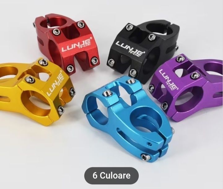 Pipa ultrausoară cnc aliaj aluminiu steam bicicleta mtb bmx 31.8mm