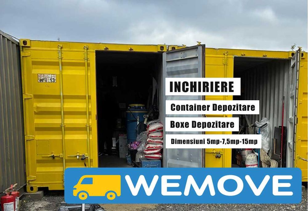 Inchiriere Container Depozitare | Boxe Depozitare - Selfstorage