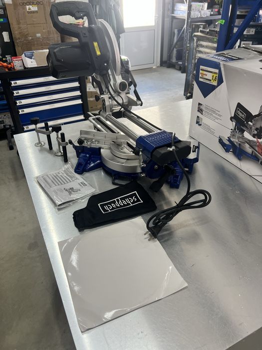 Пендула / Настолен потапящ циркуляр с изтегляне Scheppach HM2000SE -2000W ,4700 об/мин