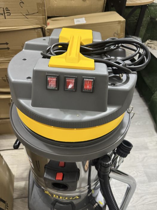 Пылесос трехмоторный 80л, Супер цена, Стоительный пылесос, Большой пыл