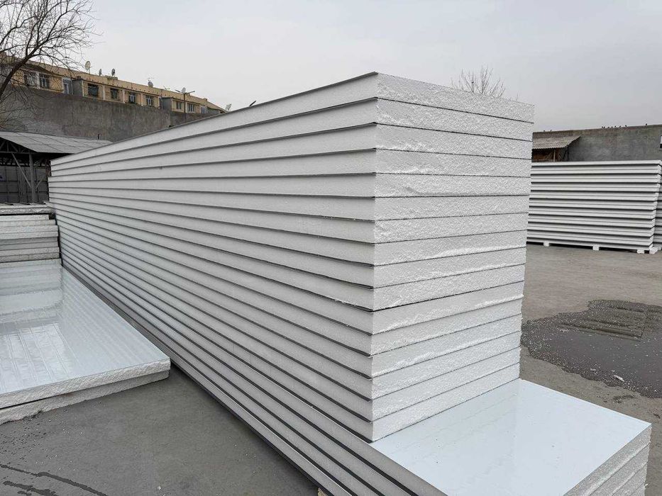 Sendvich panellar O'zbekiston boicha dostavka bor / Сендвич панели Сэн