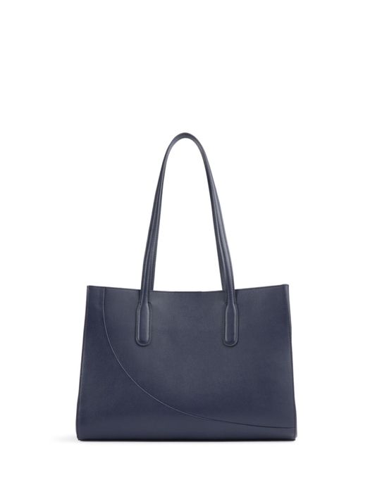 LK Bennet Olivia blue tote bag