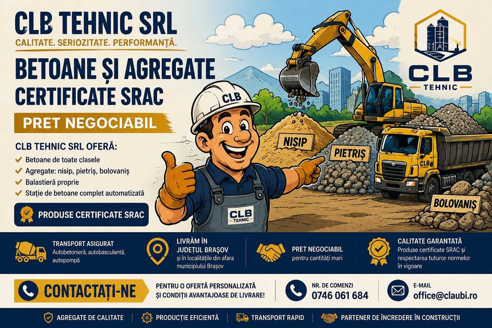 Contractant pentru producția de betoane