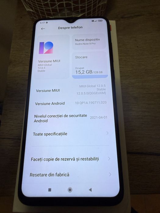 Xiaomi Redmi Note 8 Pro – 6GB RAM / 128GB  , Blue