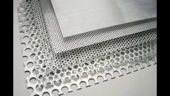 Tabla de aluminiu perforata