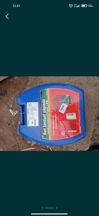 huse roti lanturi antiderapante zapada anvelope Lampa 70x23cm