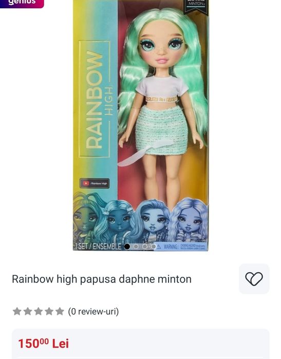 Papusi rainbow high