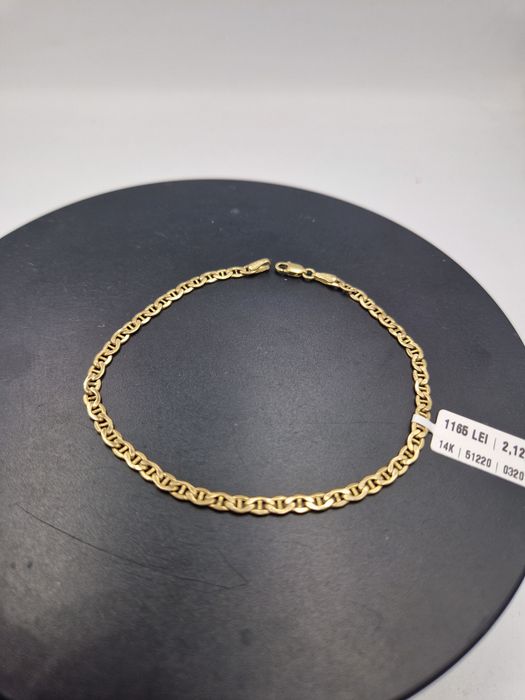 Brățară Aur 14k 2.12gr 21cm Lungime Garantie #51220