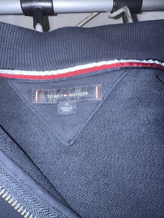 Zip худи на полузамке Томми хилфигер