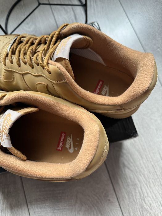 Nike AirForce 1 X Supreme Brown 41