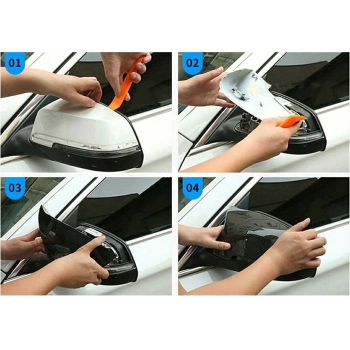 Capace oglinda M batman negru BMW Seria 3 F30 F31 4 F32 F36 1 F20 F21