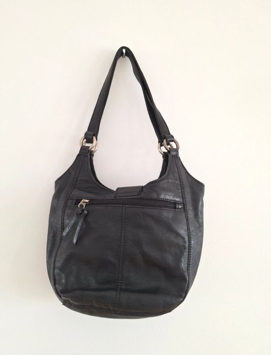 Poseta piele Clarks neagra